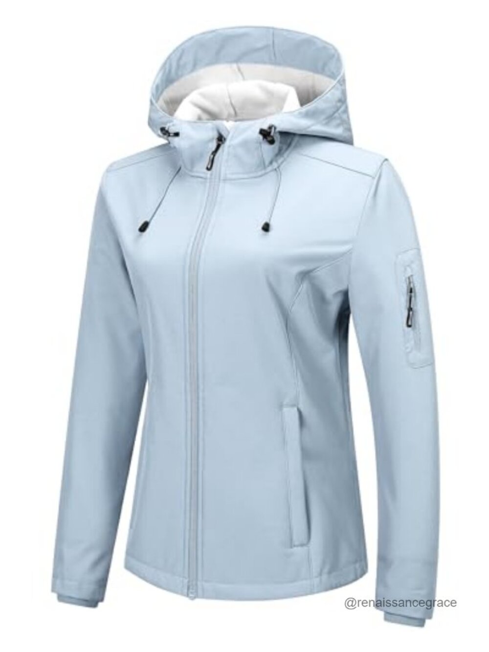 Softshell Jacket Fleece Lined Waterproof Windproof Rain Coat
